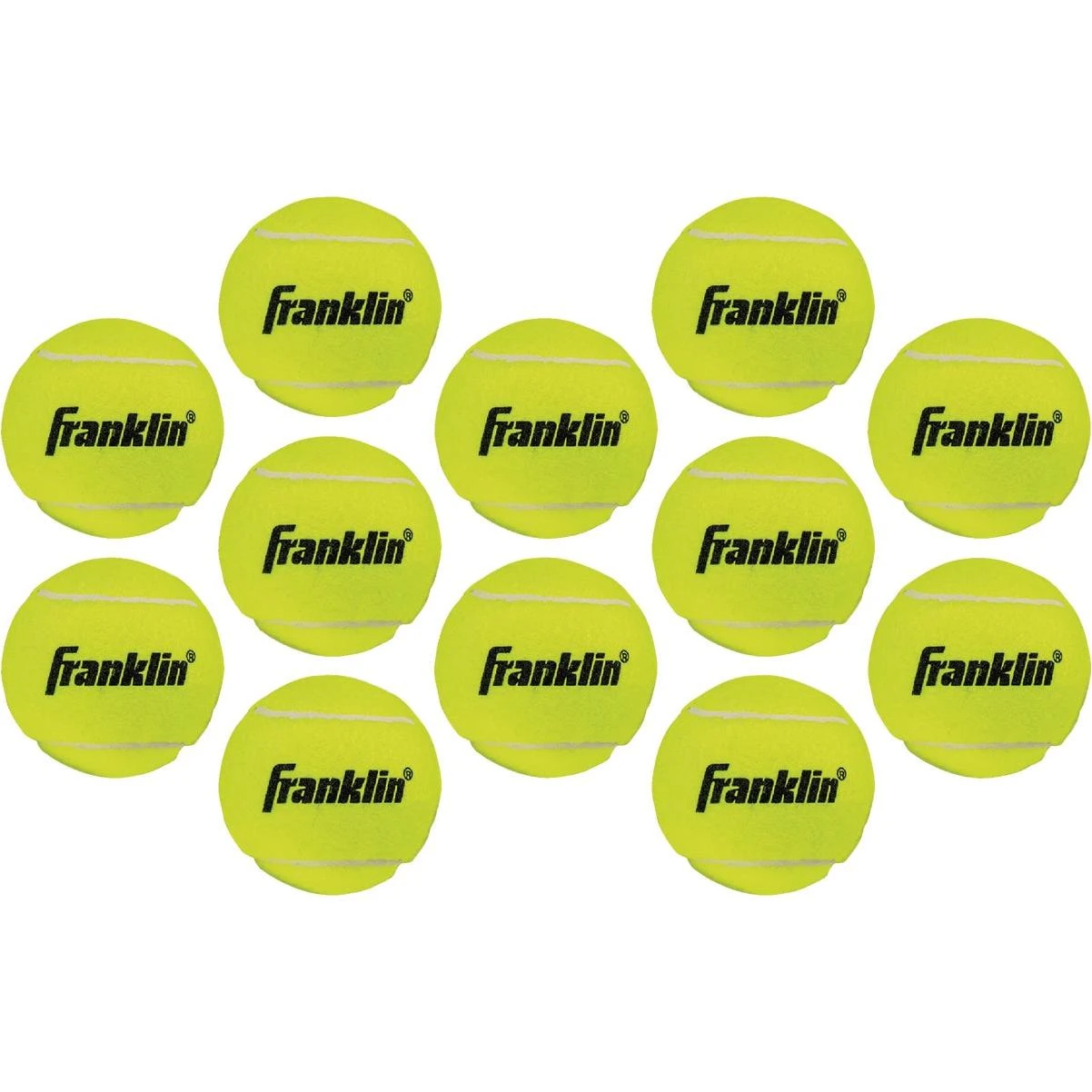 Franklin Yellow Practice Tennis Balls (12-Pack)