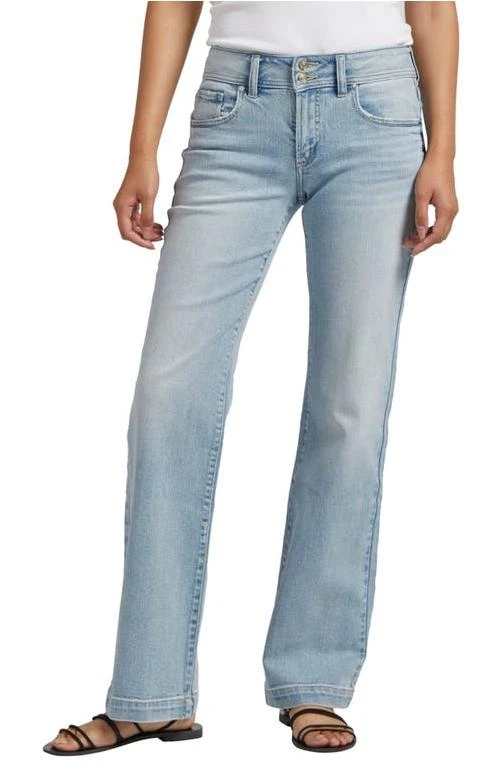 Silver Jeans Co. Suki Trouser Jeans in Indigo at Nordstrom, Size 34 X 33