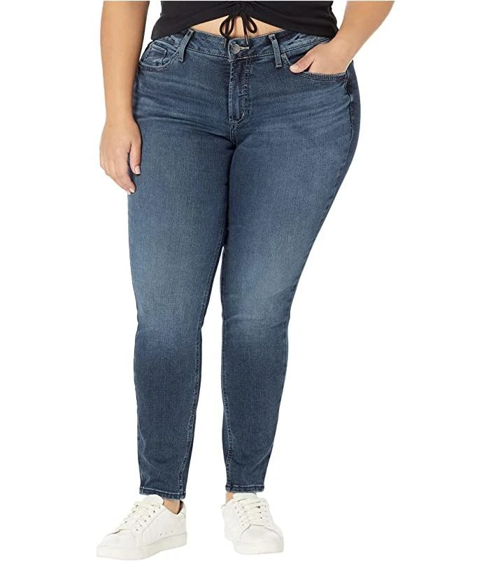 Silver Jeans Co. Suki Skinny Jeans in Indigo at Nordstrom, Size 16W 29