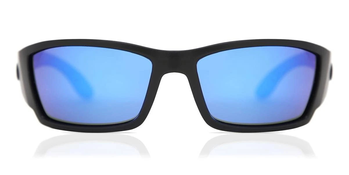 Costa Del Mar Corbina Polarized Sunglasses Black/blue Lens 61mm Large Fit