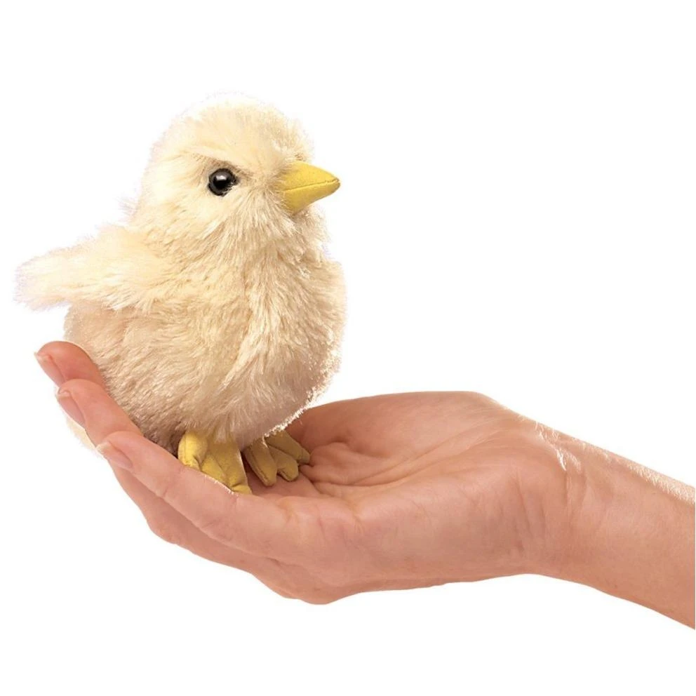 Mini Chick Finger Puppet 3" Plush Toy Model 2721