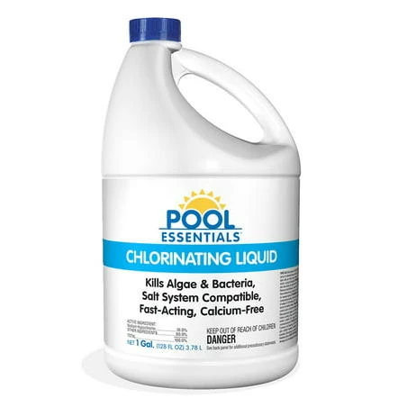 Pool Essentials Chlorinating Liquid for Swimming Pools 1 Gallon