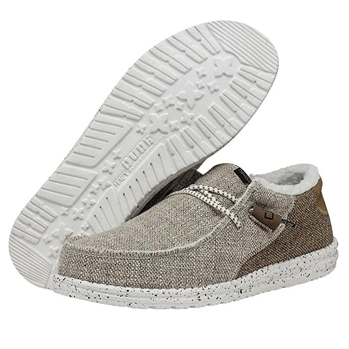 Mens Hey Dude Wally Stitch Casual Shoe - Tumbleweed