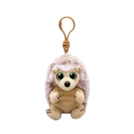 Ty Beanie Baby Bellies - BUMPER the Hedgehog (Plastic Key Clip 4 Inch)