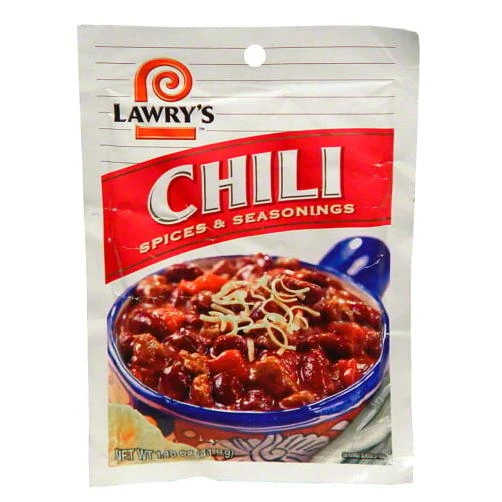 LAWRY CHILI SEASONING MIX 1.48OZ