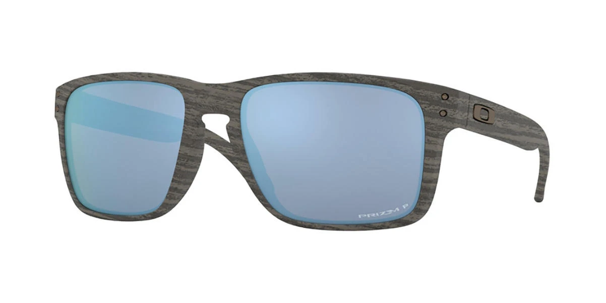 Oakley Holbrook Xl Polarized Sunglasses - Woodgrain / Prizm Deep Water - Size 59