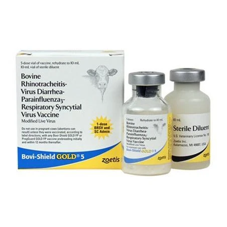 Zoetis Bovi-Shield GOLD 5 Cattle Vaccine  5 ML