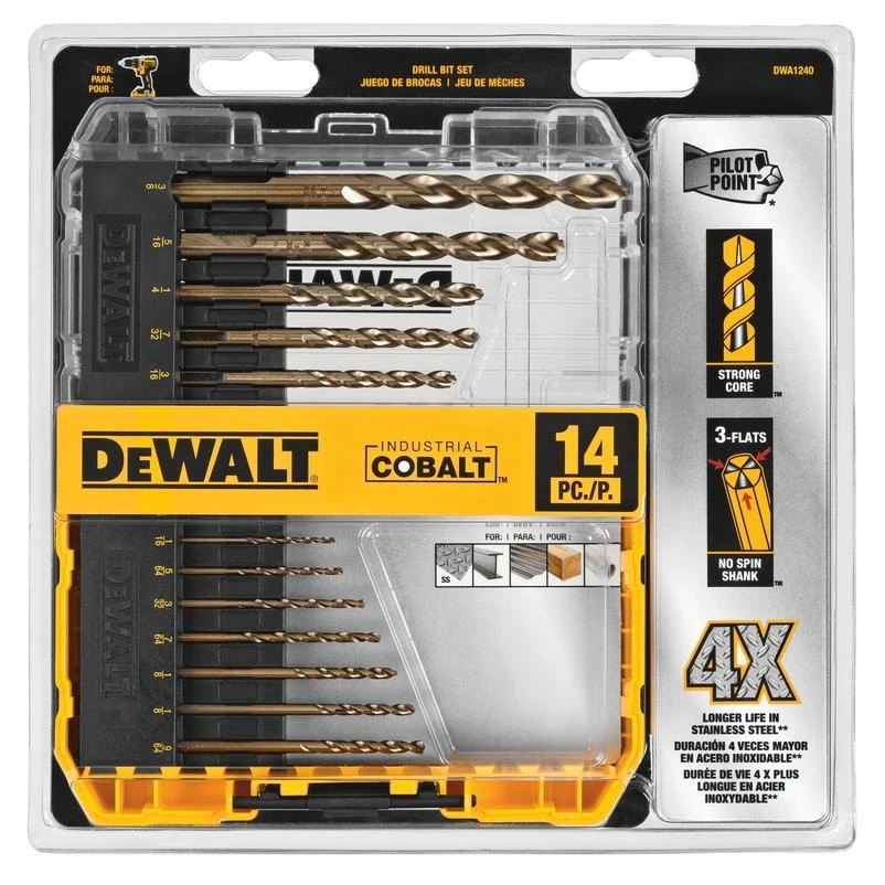 DW DRILL COBALT SET 14PC