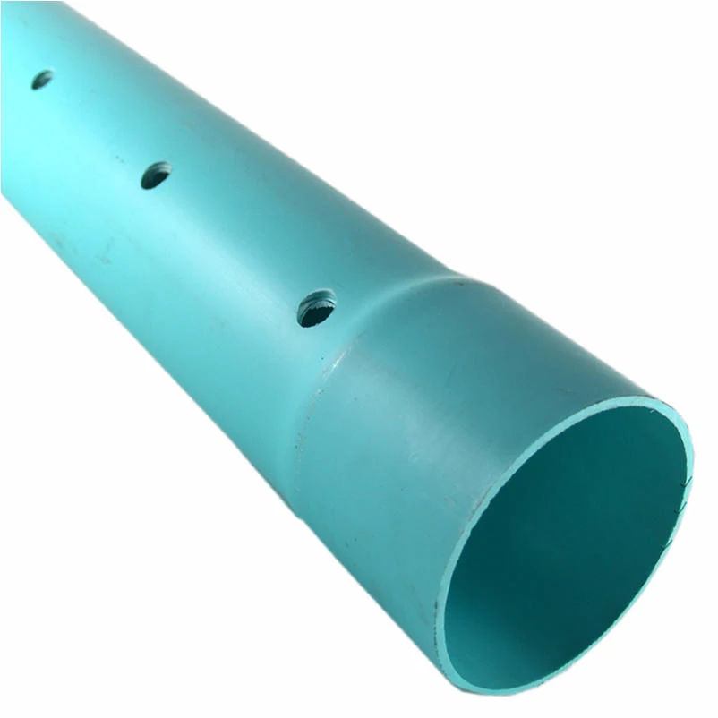 4 Inch X 10 Feet Perforated Sdr 35 Pvc Drain And Sewer Pipe