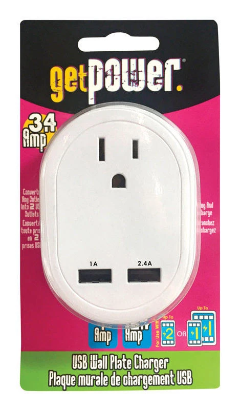 GetPower USB Wall Charger 1 pk