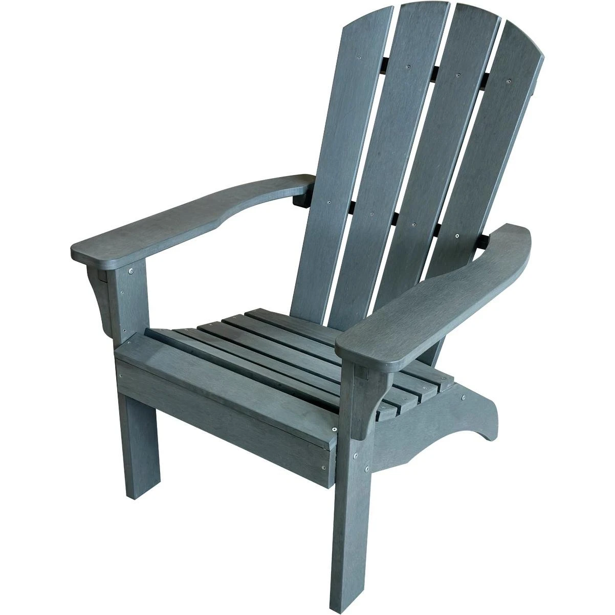 Leigh Country Gray Poly-Resin All Weather Adirondack Chair