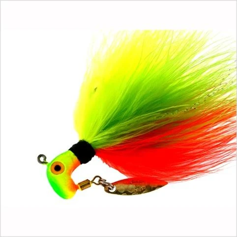 ROAD RUNNER  MARABOU JIG 1/32 FLUORESCENT