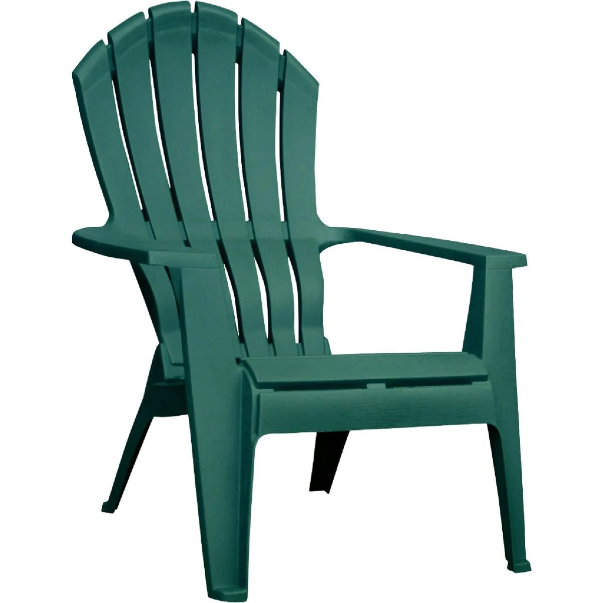 Adams RealComfort Hunter Green Resin Adirondack Chair Elitsac Inc