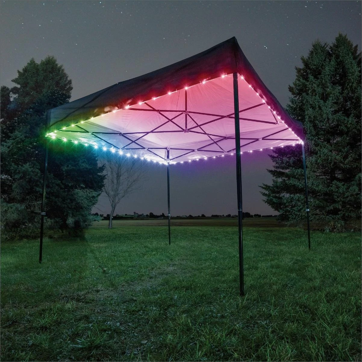 Brightz Canopybrightz 40 Ft. Color Select LED Canopy String Light Set