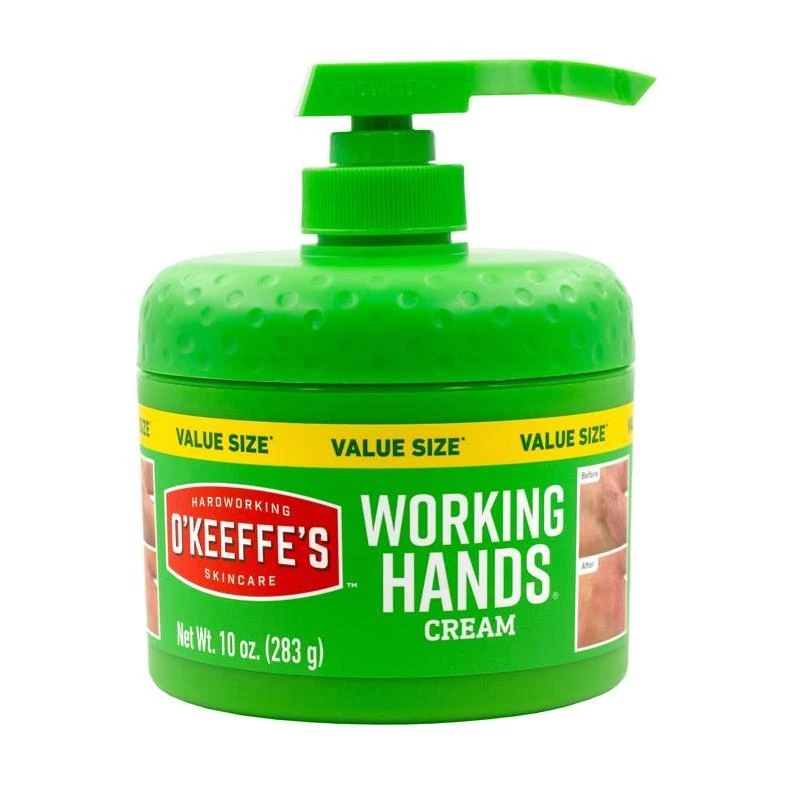O'Keeffe's Working Hands Hand Cream Pump - Intensive Moisturizer for Dry Hands (10 oz)