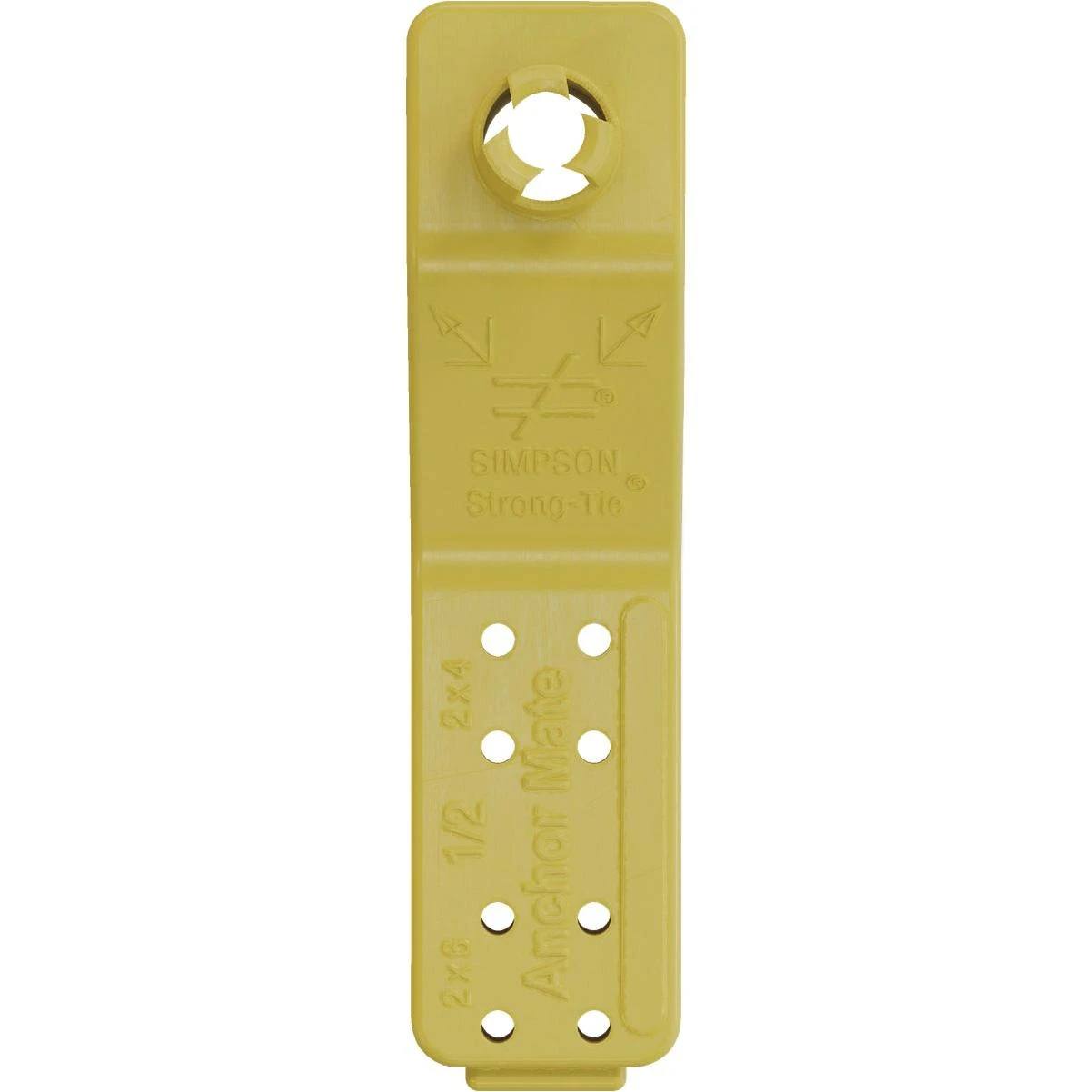 Simpson Strong-Tie AnchorMate 1/2 In. Dia. Yellow Anchor Bolt Holder (100-Count)