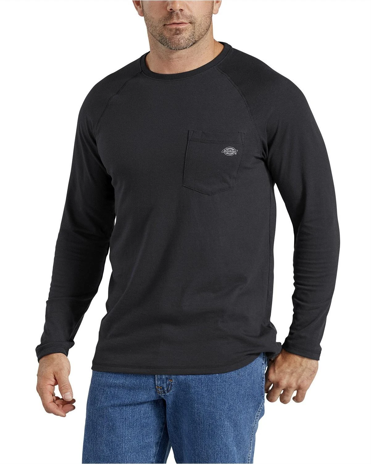 Men's Dickies Temp iQ Performance Cooling Tee, Size: Medium, Black