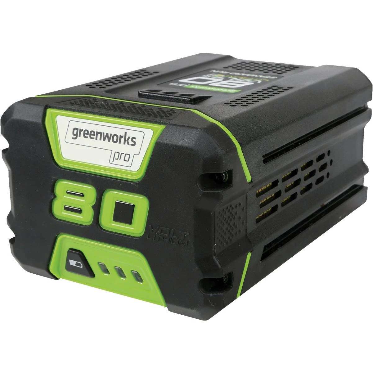 80 Volt 2 Amp Hour Lithium-Ion Battery with 30 Minute Fast Charging Time