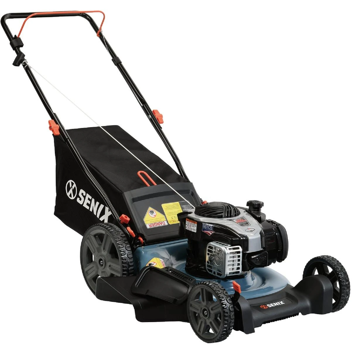 Senix 21 In. 140cc 4-Cycle 3-In-1 Push Gas Lawn Mower