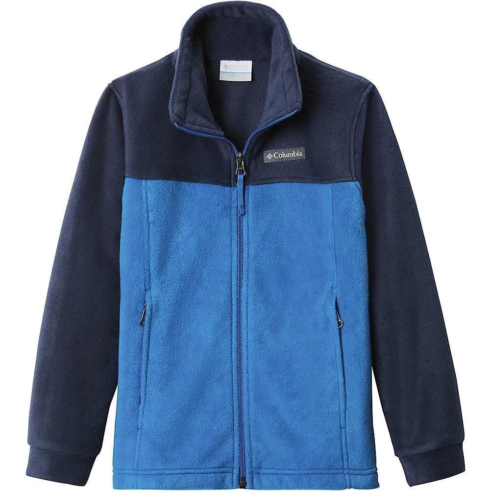Columbia Infant Steens MT II Fleece Jacket - 3 to 6 Months - Bright Indigo / Collegiate Navy