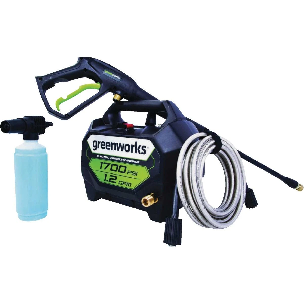 Greenworks 1700 PSI 1.2 GPM Cold Water Handheld Corded Electric