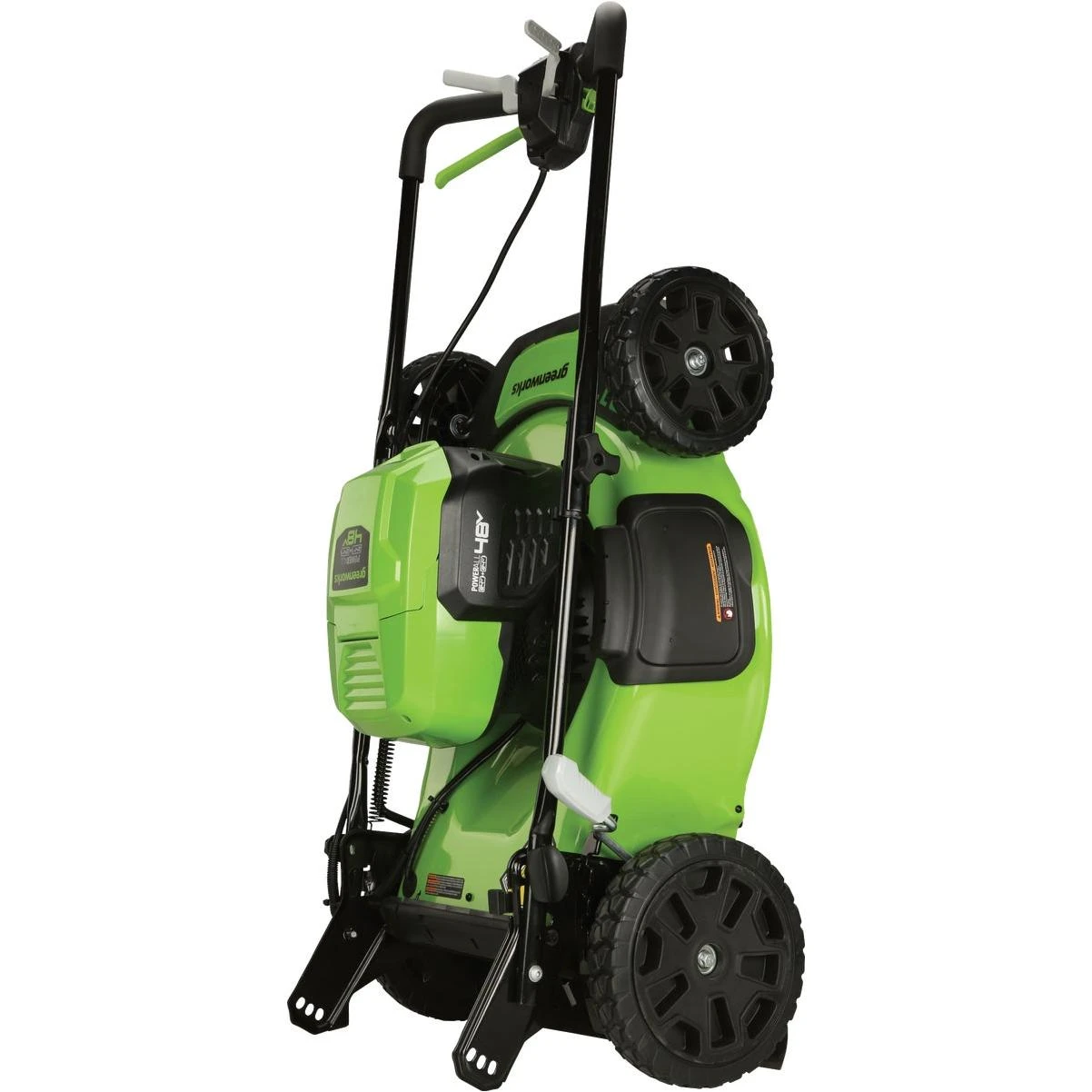 Greenworks 24V (2 x 24V) 21 In. Self-Propelled Lawn Mower with (2) 5.0 Ah Batteries & Dual-Port Charger