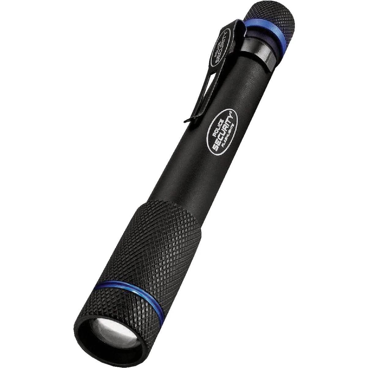 Police Security Aura 270 Lm. 2AAA Aluminum LED Penlight, Black