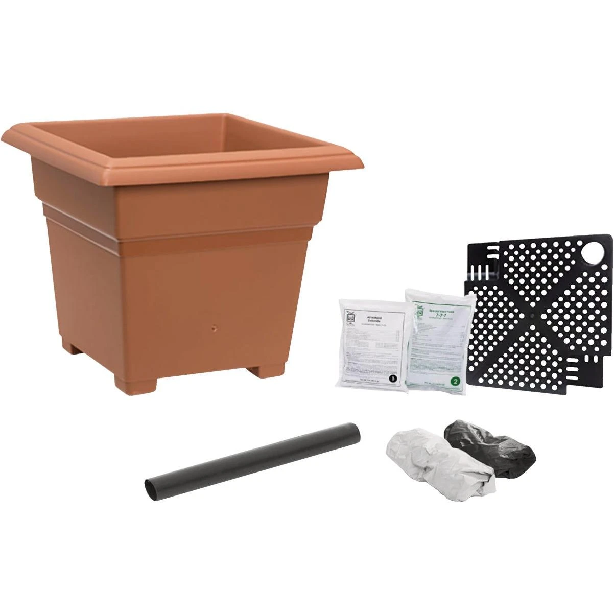EarthBox Original 19 In. W. x 16 In. H. x 19 In. L. Terracotta Root & Vegetable Garden Kit