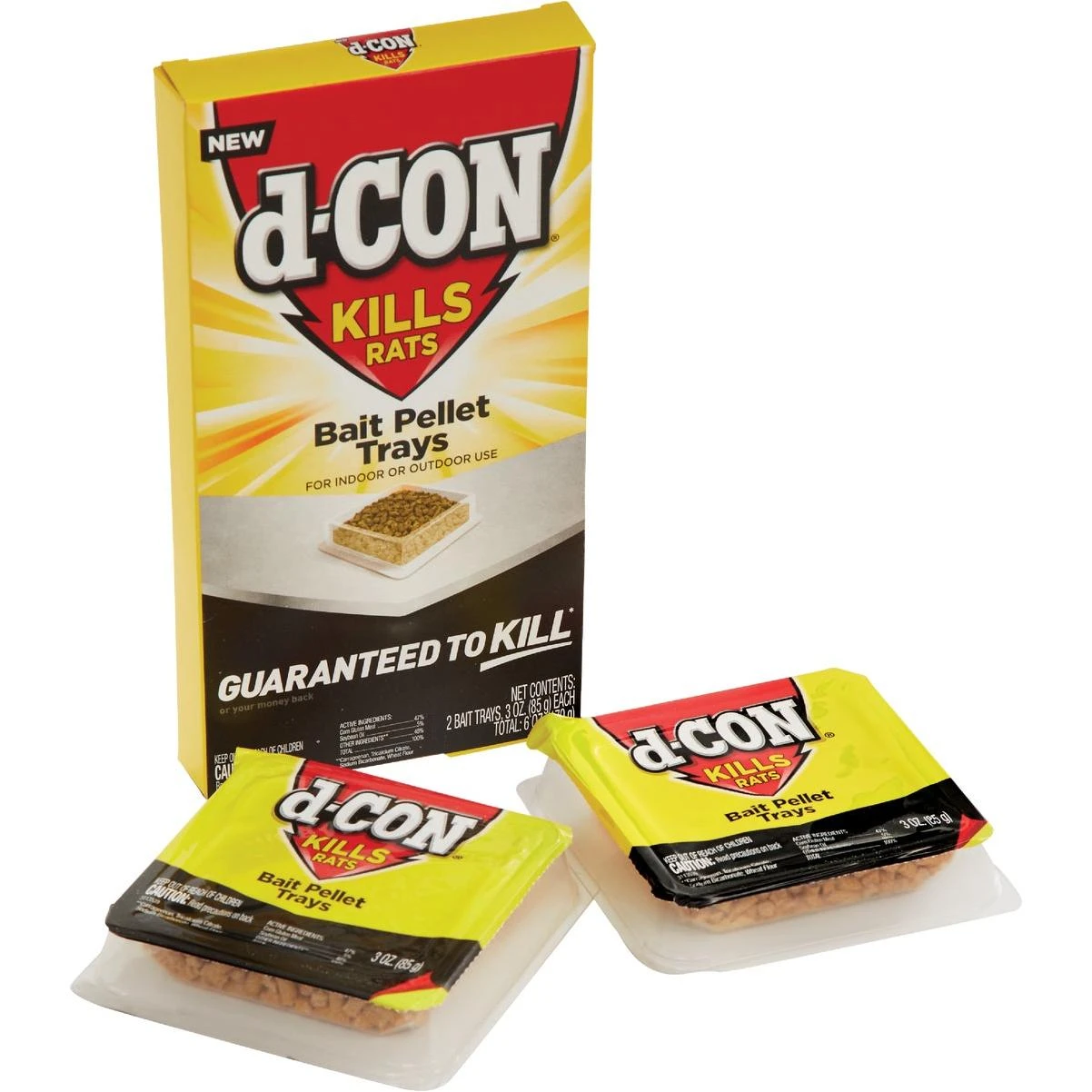 D-Con Pellet Rat And Mouse Poison, 6 Oz.