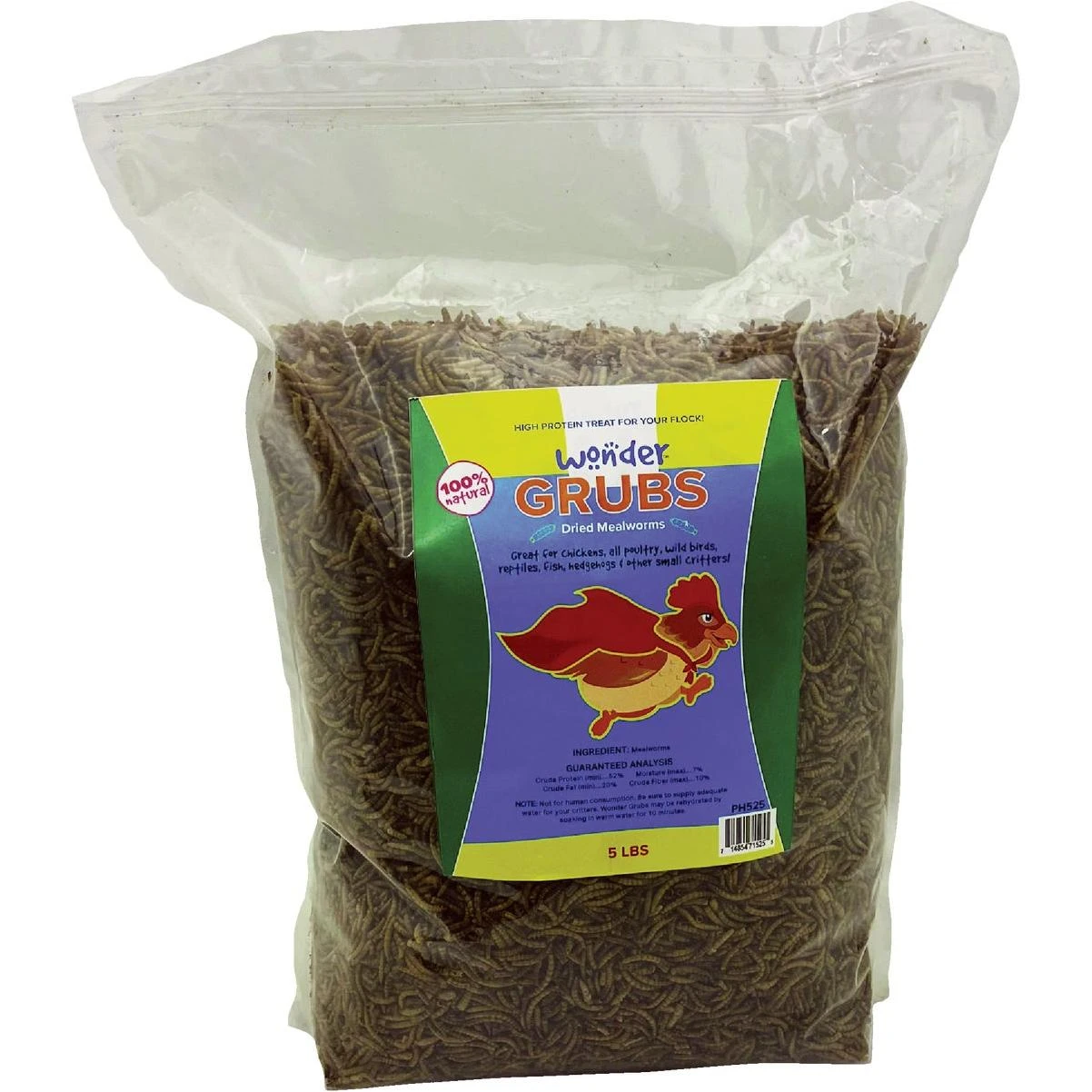 Wonder Grubs 5 Lb. Dried Mealworms