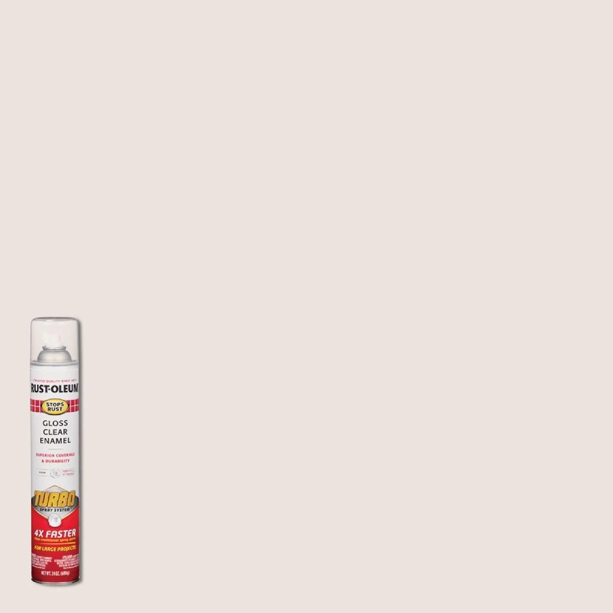 Rust-Oleum Stops Rust 24 Oz. Gloss Clear Turbo Spray Paint