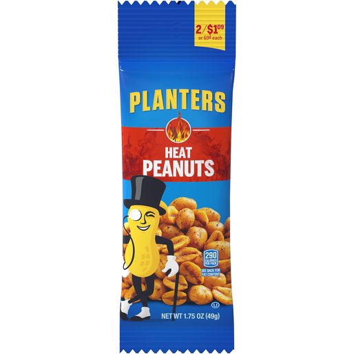 Planters Heat Peanuts 1.75oz
