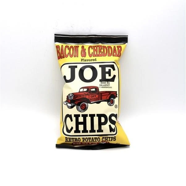 Joe Tea Bacon Cheddar Chips 28/2oz