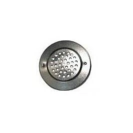 Wal-rich 2202002, Fresh Air Plate, 7 inch Diameter, Steel, Galvanized