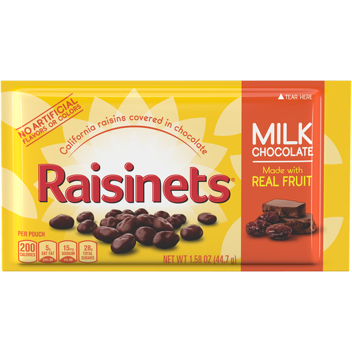 Raisinets -ferrero Milk Chocolate Candy 1.58 Oz. Pack