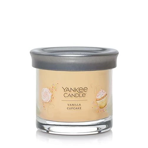Yankee Candle Vanilla Cupcake Scented, Signature 4.3oz Small Tumbler Single Wick Over 20 Hours Of Burn Time