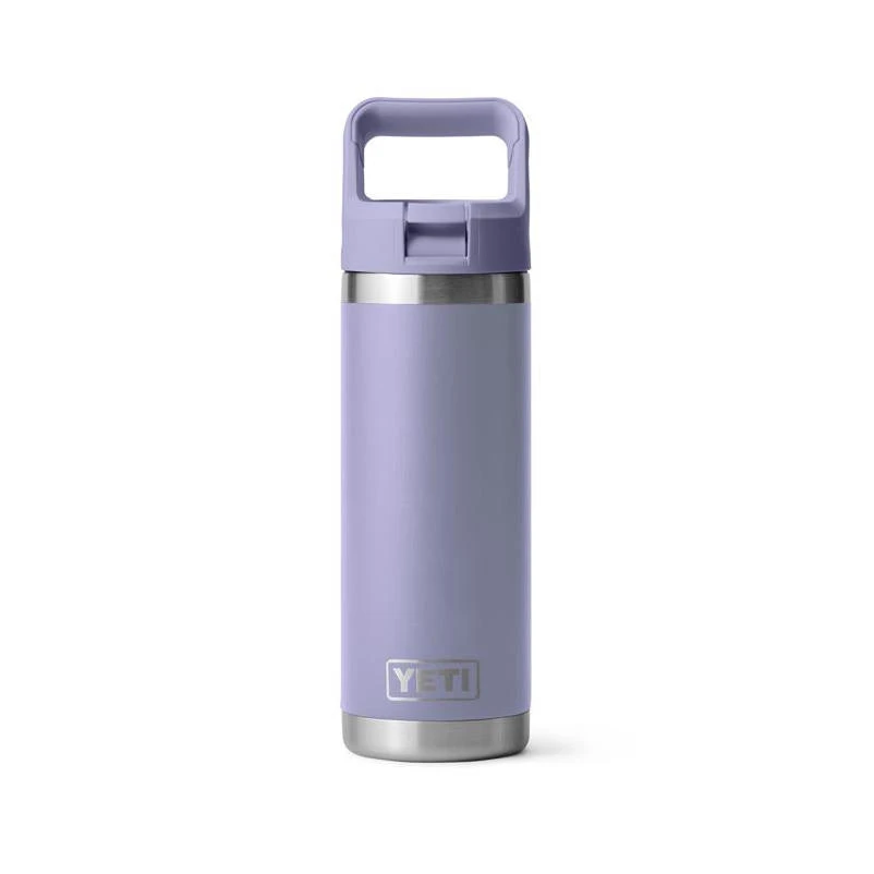 YETI® Rambler® 18 oz Water Bottle with Color-Matched Straw Cap - Cosmic Lilac