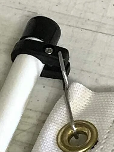 Boating Flagpole for Rod Holders and/or Rocket Launchers (3' Pole)