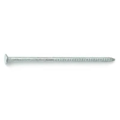 8d 2-1/2" Hot Dip Galvanized Wood Siding Checkered Flat Head Nails (235 pcs.)