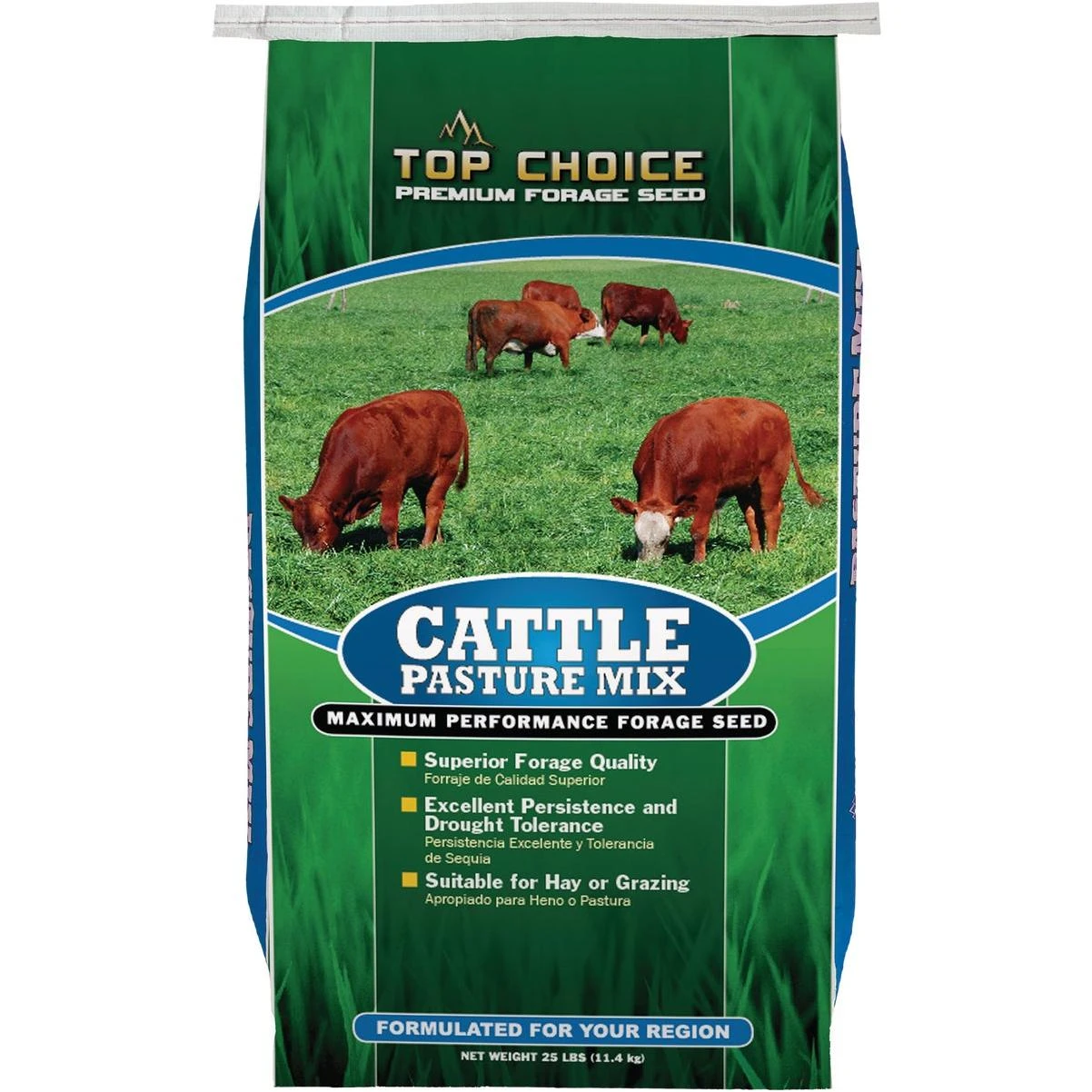 Top Choice 25 Lb. Cattle Pasture Mix