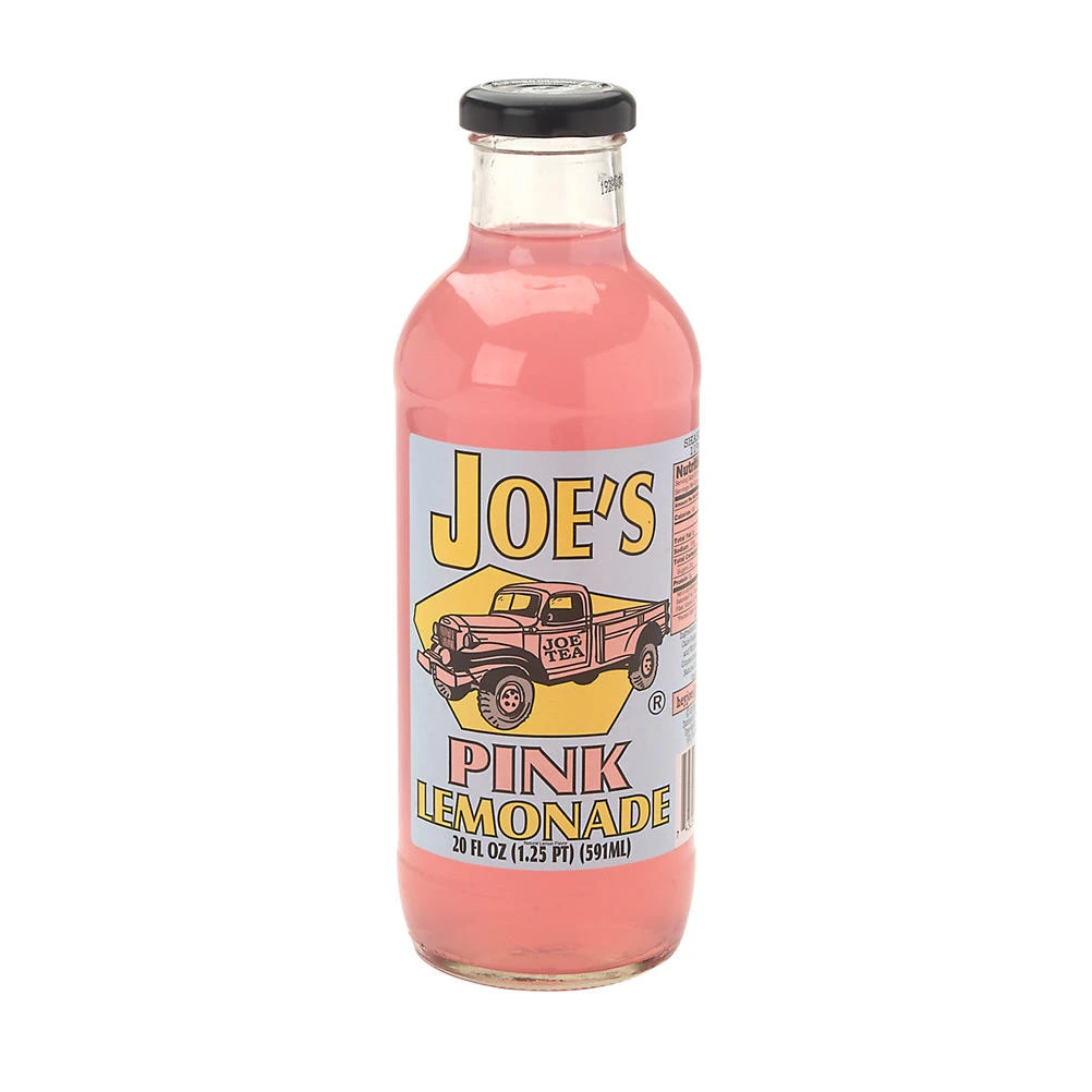 Joe Tea Pink Lemonade 20 Oz Bottle 12ct Case