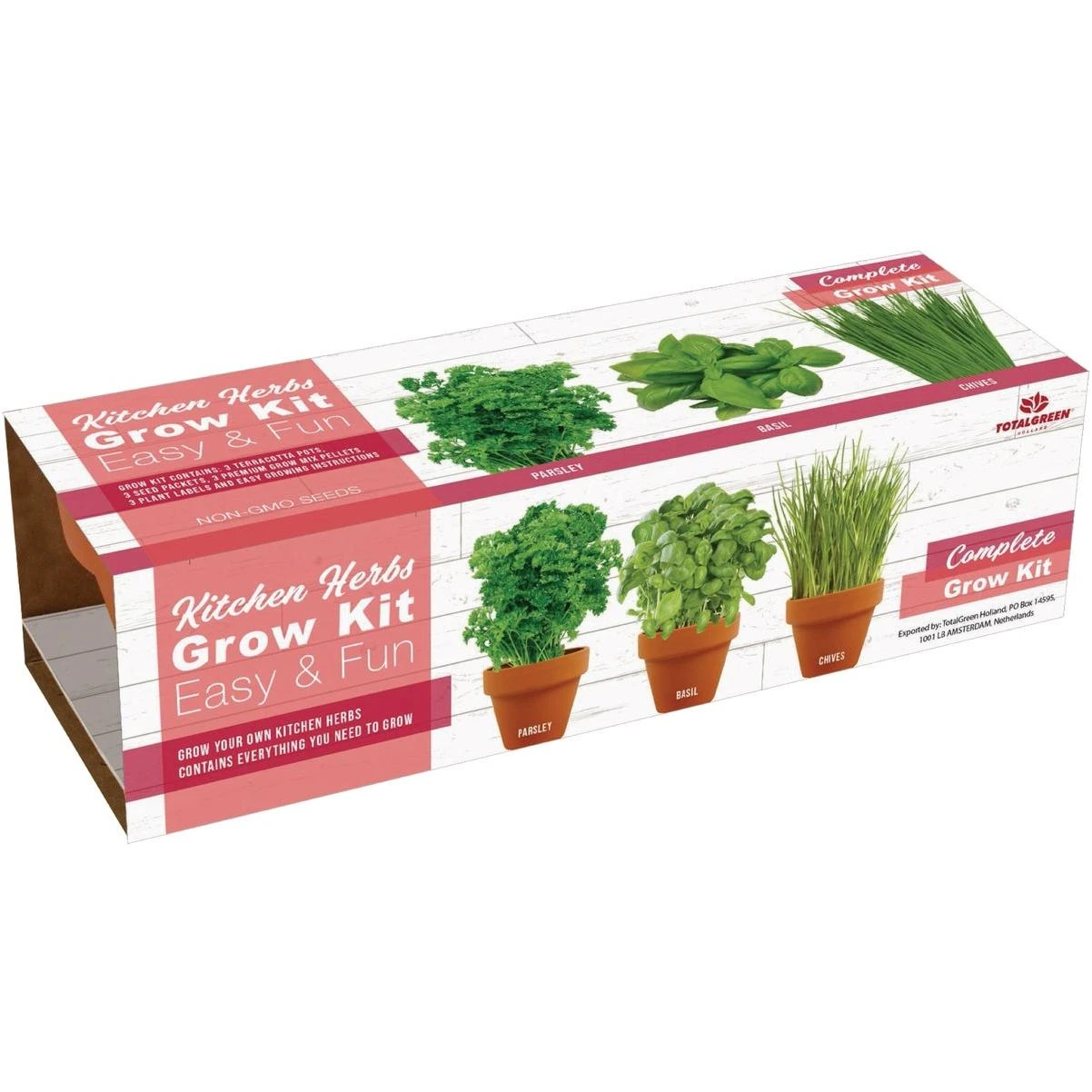 TotalGreen Holland Herb Trio Grow Kit