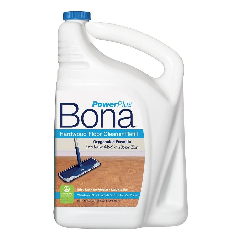 Bona PowerPlus 128 Oz. Ready-To-Use Hardwood Floor Cleaner Refill