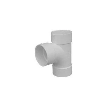 IPEX Sanitary Tee 4 In. PVC Sewer and Drain Tee