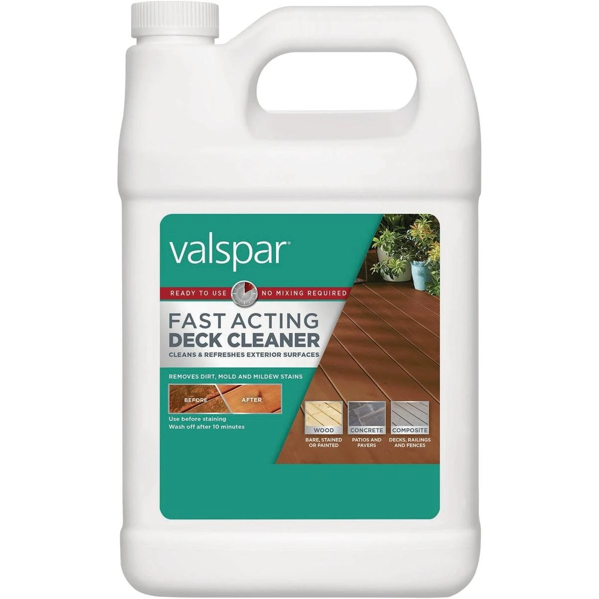 Valspar 1 Gal. Fast Acting Deck Cleaner