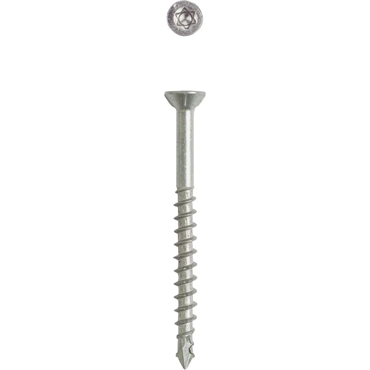 SPAX 6 x 1-1/2 MDF Trim Head T-20+ Zinc (Interior) 1Lb. Screw (300-Count)