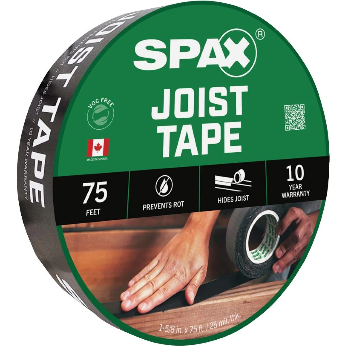 SPAX 1-5/8 In. x 75 Ft. Joist Tape