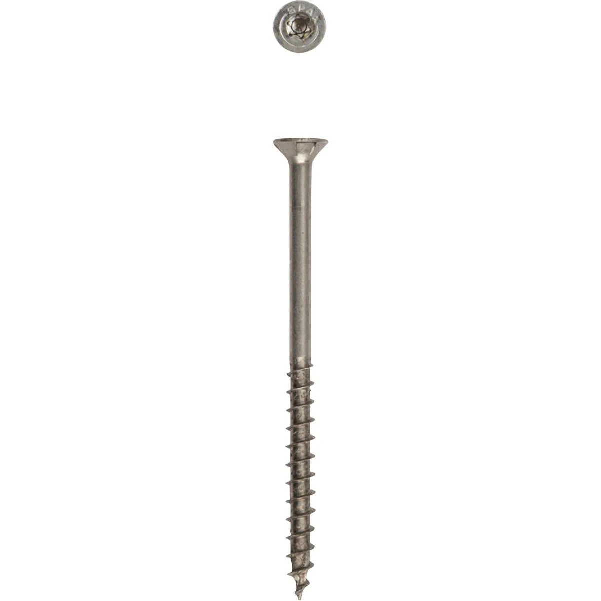 SPAX 10 x 3 In. Flat Head T-20+ 304 Stainless Steel (Exterior Rated) 1 Lb. (68-Count)