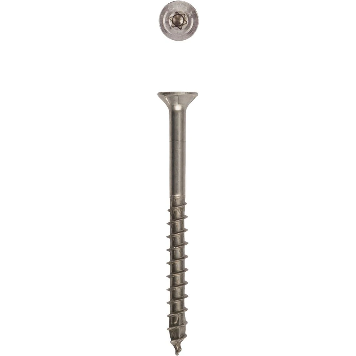SPAX 10 x 2-1/2 In. Flat Head T-20+ 304 Stainless Steel (Exterior Rated) 1 Lb. (83-Count)