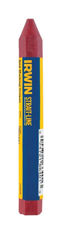 Irwin Strait-Line 4 oz Standard Marking Chalk Red 1 pk